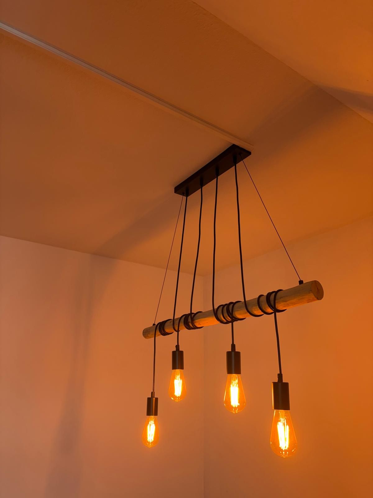 Installation einer neuen Leuchte 